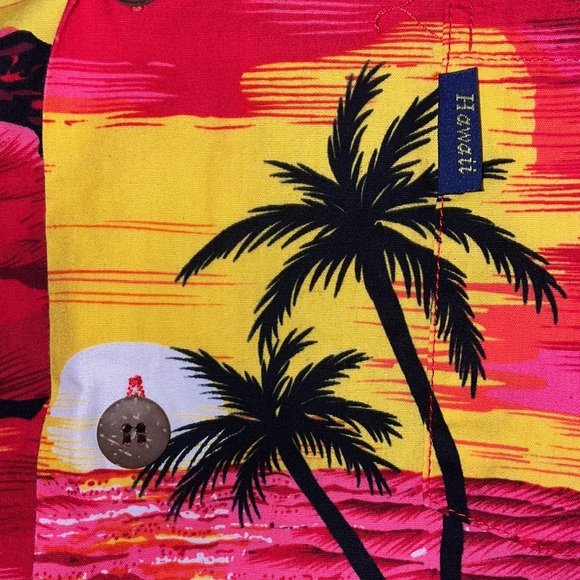 Vintage Palmwave Aloha Shirt - Picture 3 of 5